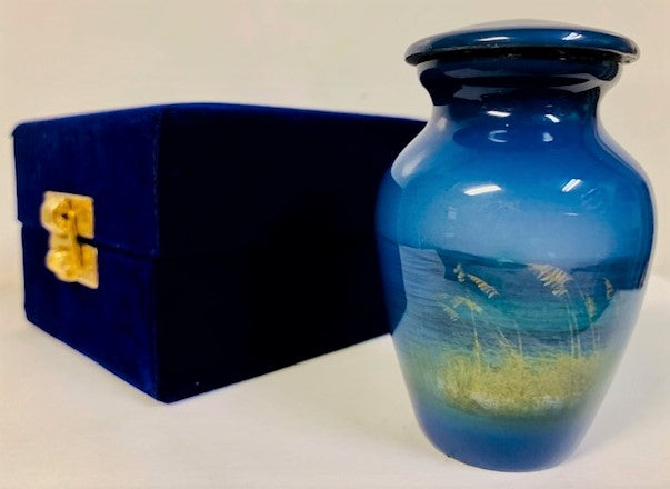 Gulf Waters 30A | Beach and Ocean Theme | Cremation Urn