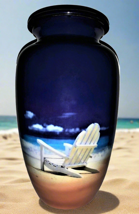 Beach Chair Memories Cremation Urn | Vision Medical